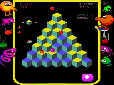  Qbert: เกมปาฏิหาริย์แห่งพีระมิดสีรุ้งที่ทำให้คุณอยากจะกระโดด!